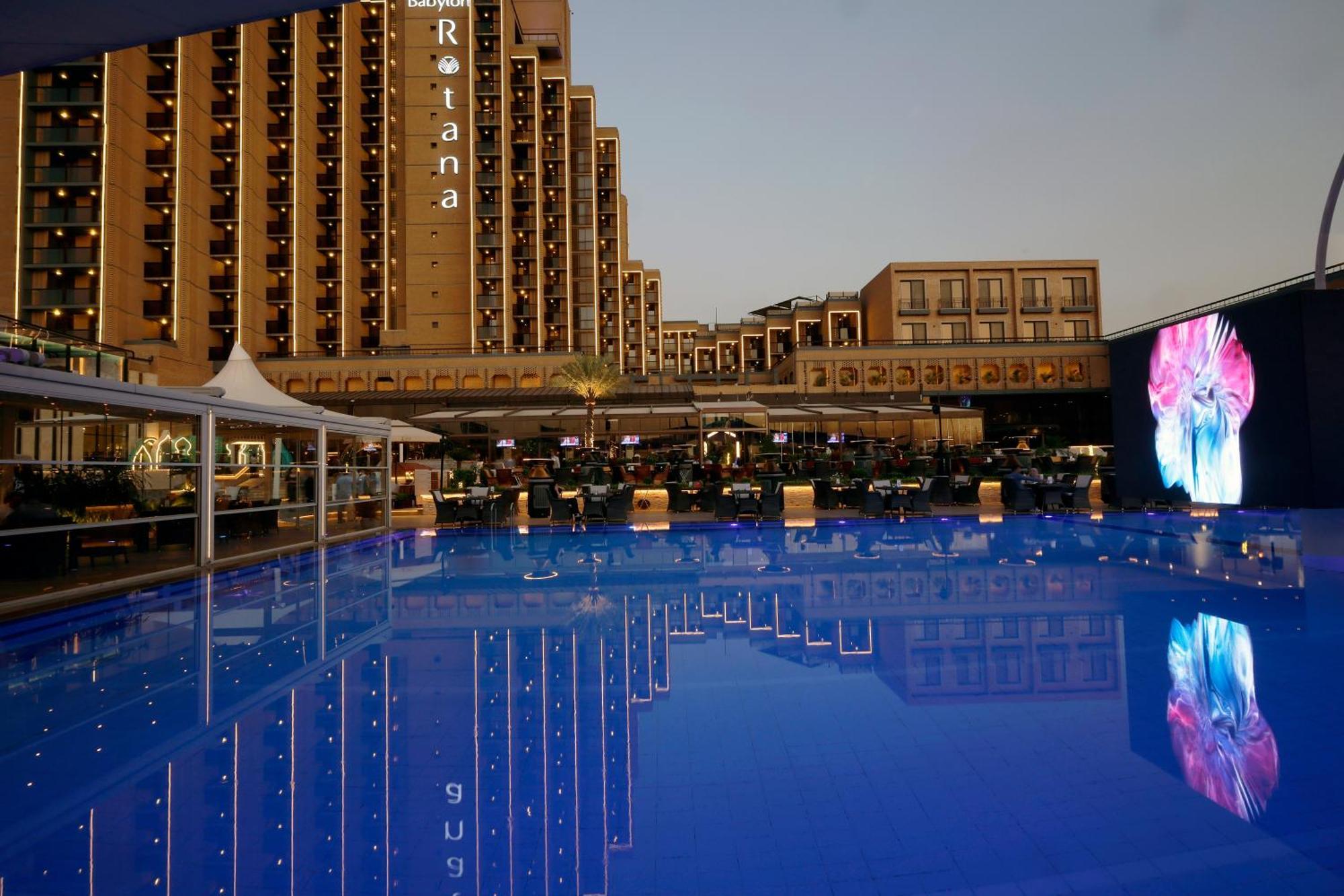 Babylon Rotana Hotel 巴格达 外观 照片