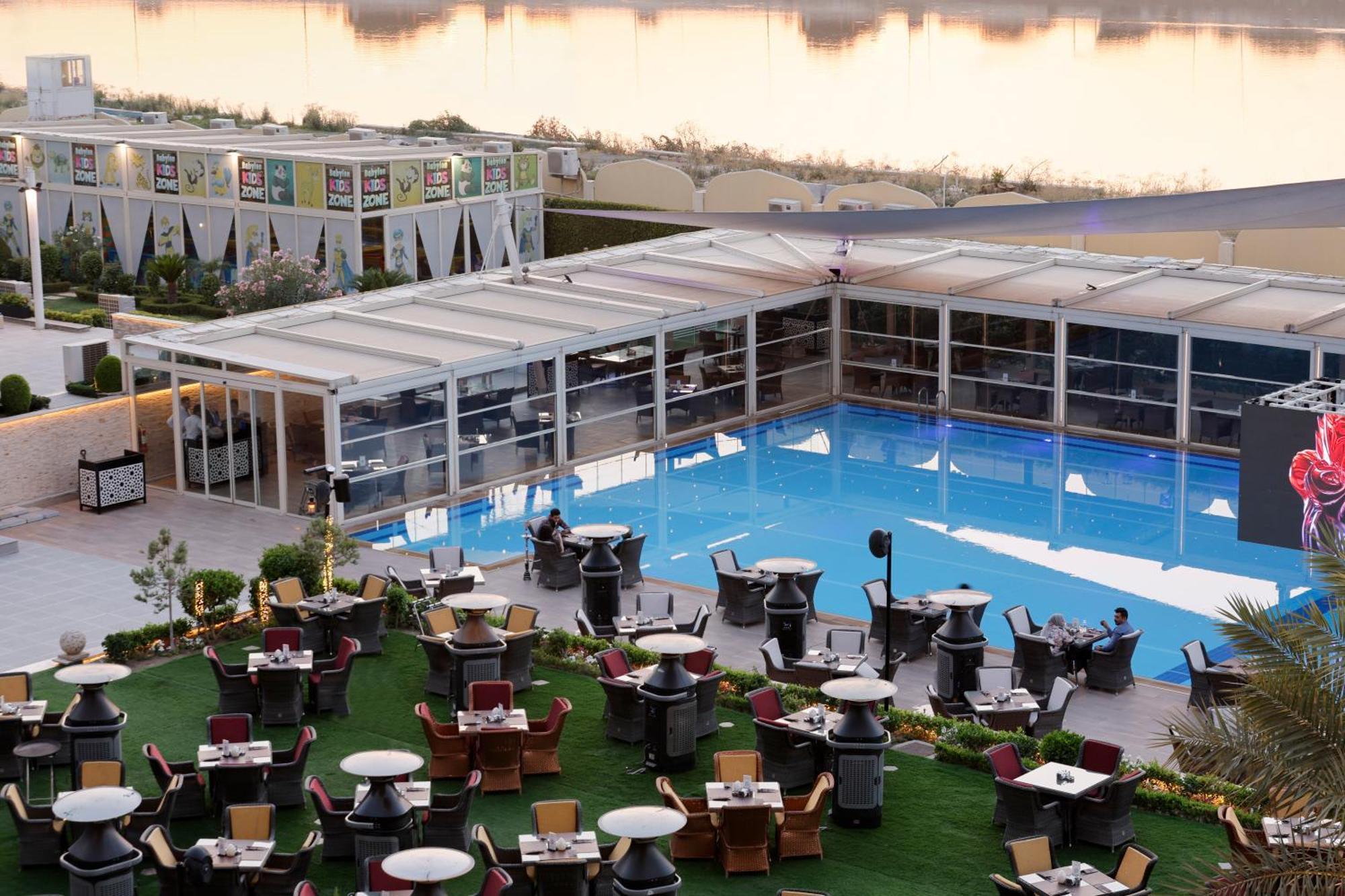 Babylon Rotana Hotel 巴格达 外观 照片