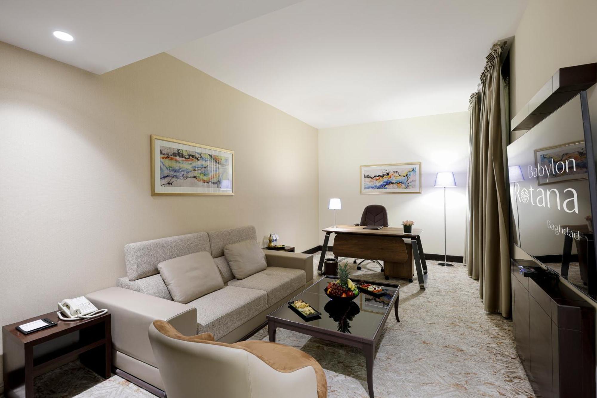 Babylon Rotana Hotel 巴格达 外观 照片